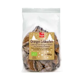 Linea natura Perníčky pomerančové 125g Bio